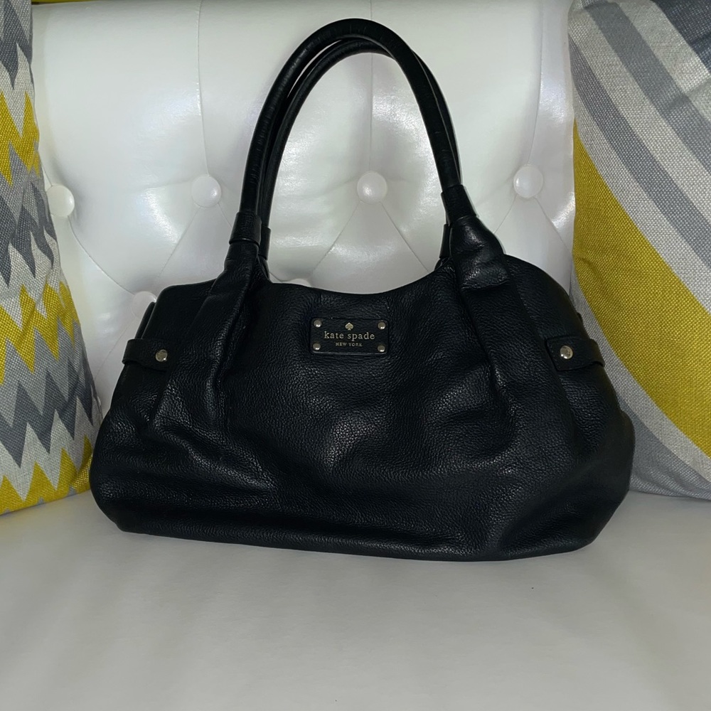 Kate Spade Real Leather Black Handbag